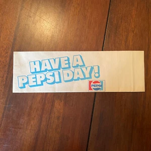 Rare :: Old, Vintage Paper Pepsi Hat Have A Pepsi Day Paper Hat - Picture 1 of 12