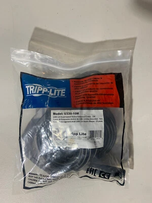 Tripp Lite Usb 3.0 Superspeed Active Extension Cable - Model U330-10M - Image 1 of 3