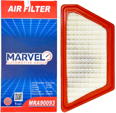 Filtro de aire motor Marvel MRA90093 (23458700) para Cadillac CT6 2016-2020 3,6 L Foto 1 de 4