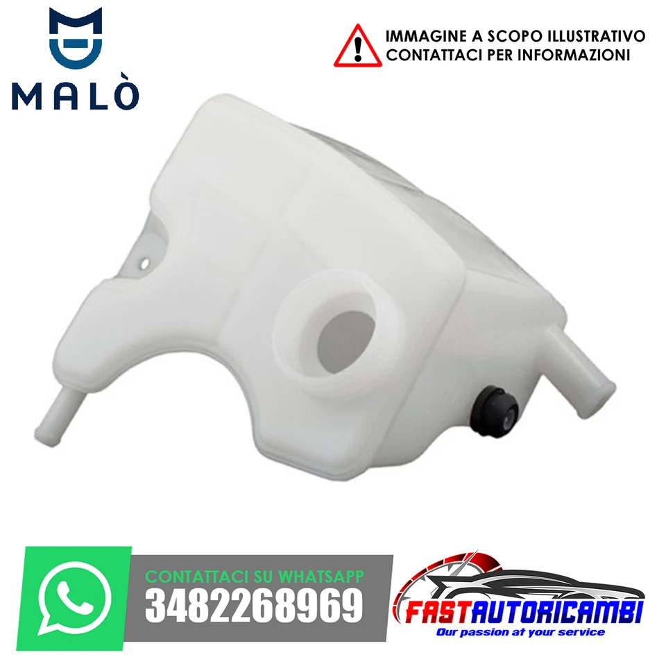VASCHETTA ACQUA SERBATOIO TANICA LIQUIDO RADIATORE FORD KA PRIMA SERIE MALO' - Immagine 1 di 1