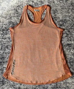 Columbia Women's Omni-Wick Montrail Racerback Tank Top Orange Peach Size Large - Picture 1 of 7