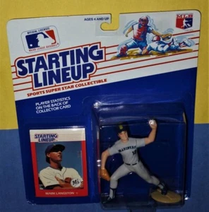 1988 MARK LANGSTON Seattle Mariners #12 Rookie Starting Lineup - Picture 1 of 3