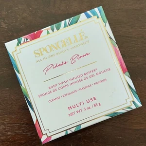 3x Spongelle Body Wash Infused Buffer PIKAKE BLOOM (Set Of 3) NEW in Boxes - Picture 1 of 2