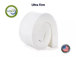 High Density Upholstery Foam (Ultra Firm) 2"x24"x80" 52ILD Seat Foam Padding - Picture 1 of 11