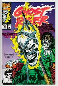 Ghost Rider Marvel Comics #30 1992 Startling Revelations in Nightmare's Realm - Picture 1 of 2