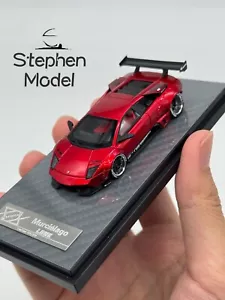 Error 404 1:64 Lamborghini Murcielago LP640 LBWK Candy Red Limited resin car - Picture 1 of 8