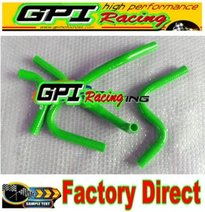 silicone radiator Y hose FOR Husqvarna WR250 WR300 2006-2010 2007 08 09 GREEN - Picture 1 of 8