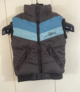 Pumpkin Patch Urban Youth Sleeveless Podded Jacket / Vest Size 5 Coffee Beam - Picture 1 of 12