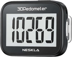 3D Pedometer for Walking, Simple Step Counter for Walking with Large Digital Dis - Picture 1 of 12