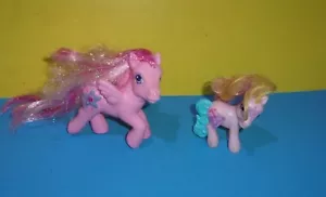 2004 My Little Pony Pink Glitter Jewel Pony Hidden Treasure Pegasus Star Gem - Picture 1 of 2