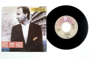 Pete Townshend – Face The Face / Hiding Out 7" Vinyl NM/G AU269 - Picture 1 of 4