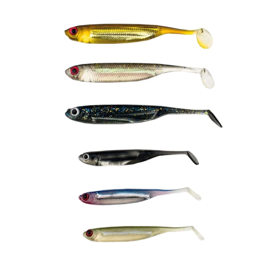 5 Stk Gummifische Dropshot Minnow Kunstköder Drop Shot Angel Köder Barsch Zander - Bild 1 von 1