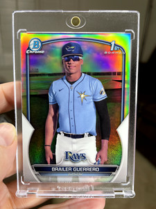 2023 Bowman Chrome Refractor /499 Brailer Guerrero