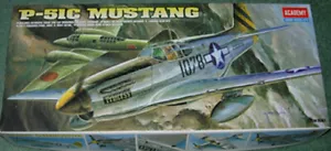 Academy North American P-51C Mustang 1:72 Model Kit New & Sealed - Picture 1 of 2