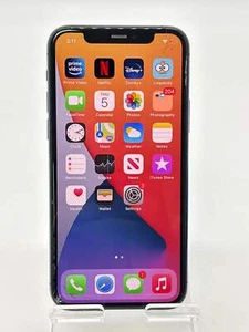 Unlocked Apple iPhone 11 Pro 64GB A2160 MW9Q2LL/A Midnight Green Cracked Screen - Zdjęcie 1 z 11