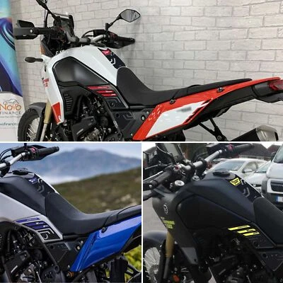 LABELBIKE KIT ADESIVI GEL 3D PROTEZIONI SERBATOIO MOTO COMPATIBILI CON YAMAHA TENERE 700