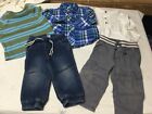 Boys lot of 5 PCs tops and pants Baby Gap, Gymboree, & Old Navy size 12-18M