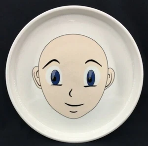 Happy Plate Face Speiseteller Fun Happy Teller Keramik Speiseteller mit Randrand NOB - Bild 1 von 7