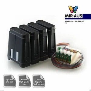 CISS for Epson WorkForce 840 cartridge 138 continuous ink supply system - Picture 1 of 5