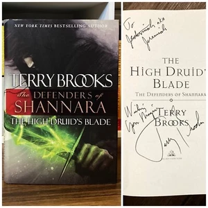 *Signed* High Druid’s Blade - Terry Brooks (1st edition 1st print) Del Rey, 2014 - Picture 1 of 9