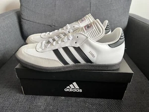 ADIDAS SAMBA CLASSIC ‘WHITE/BLACK’ - Size 12 - Picture 1 of 4