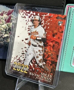 2023 Topps Serie 1 Adley Rutschman #22GH-23 2022 Greatest Hits Rookie Karte RC - Bild 1 von 2