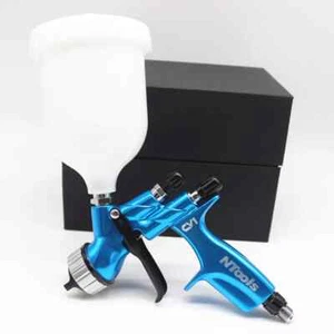 Pistola pulverizadora Blue CV1 para herramientas de coche boquilla de 1,3 mm pinturas y barnices HVLP - Imagen 1 de 5