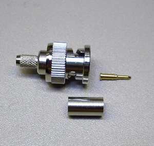 1 x BNC-Crimp-Stecker für RG 58U (M3607) - Picture 1 of 1