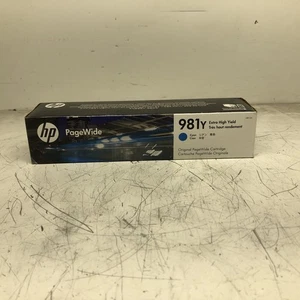 NEW Genuine HP 981Y CYAN Extra High Yield Ink Cartridge Exp. 2021 - Picture 1 of 5