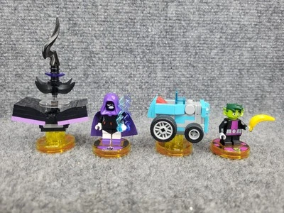 LEGO DIMENSION TEEN TITANS GO TEAM PACK SET 71255 Raven Beast Boy Completo  Foto 1 de 4