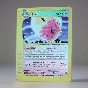 Pixi Reverse Holo Pokemon Karte Deutsch 7/165 Expedition - Bild 1 von 3