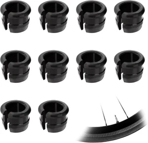 10 Stück Presta Felgenadapter, Wheels Manufacturing Valve Saver, schwarz  - Bild 1 von 7