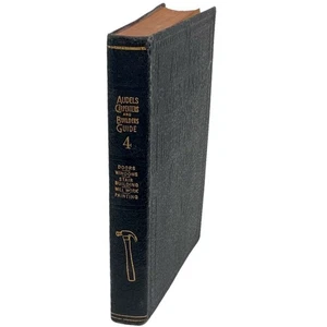 1923, 1945 Audels Carpenters and Builders Guide - Doors, Windows, Stairs, Paint - Picture 1 of 4