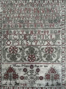 Helen Murray 1822 Scottish Sampler Cross Stitch Pattern Needlemade Designs OOP - Picture 1 of 3
