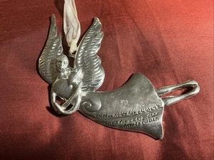 Serenity, Angel “Mother/Child” Christmas Ornament, With A Beautiful Saying. 5x3 - Picture 1 of 2