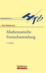 Karl Rottmann Mathematische Formelsammlung - Bild 1 von 1
