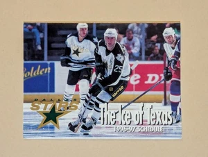 1996-97 Dallas Stars Hockey Pocket Schedule NHL  🏒🥅 - Picture 1 of 2