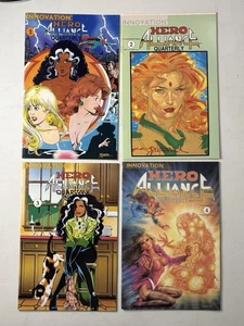 Hero Alliance Quarterly #1-4 Complete Series 1992 George Perez Innovation Comics - Bild 1 von 5