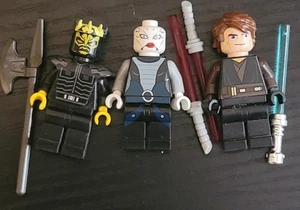LEGO Star Wars Minifig Savage Opress Anakin Asajj Ventress Sith Nightspeeder Set - Picture 1 of 11