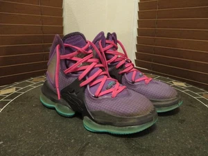 Nike LeBron 19 Schuhe Herren Größe 7 Lila Pink Basketball High Top CZ0203-500 - Bild 1 von 9