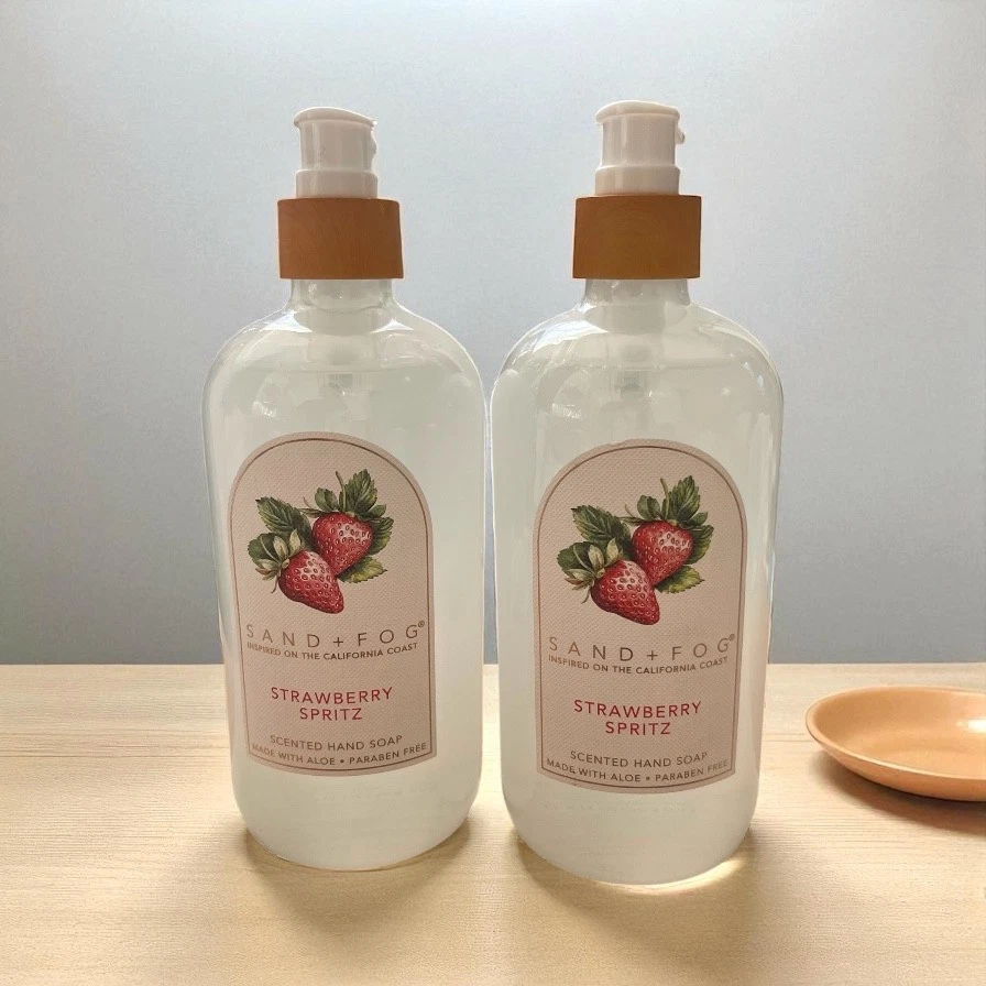 2-Pack | Sand + Fog Strawberry Spritz Scented Hand Soap 15.7 oz Each - Image 1 of 1