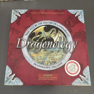 Dragonology The Game 2003  Board Game 100% Complete Vintage - FLAWS! READ! - Picture 1 of 14