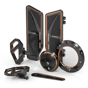 Öl-Tankdeckel-Konsolen-Einsatzsatz für Harley FLHX 2017-2023 Special FLHXS 17-20 - Picture 1 of 16