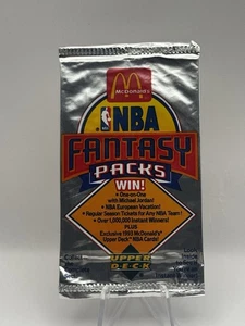 1992-93 Upper Deck NBA Basketball McDonald’s Foil Fantasy Packs Jordan Shaq RC? - Picture 1 of 2