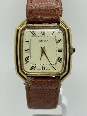 Reloj Edox Vintage Damas Raro Muñeca Antiguo Mecánico Años 70 Suizo Retro 17 Joyas Foto 1 de 4