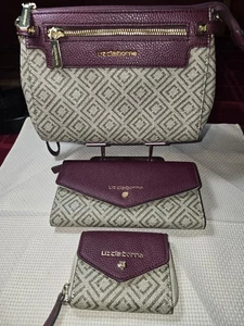 Liz Claiborne Juego de 3, Cartera Monedero Monedero Nuevo sin Etiquetas - Imagen 1 de 7