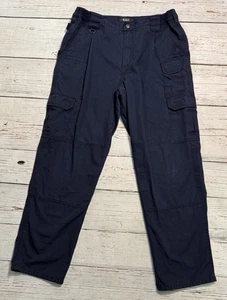 511 Tactical Pants Ripstop Utility Men’s Sz 36x32 Navy Blue - Picture 1 of 17