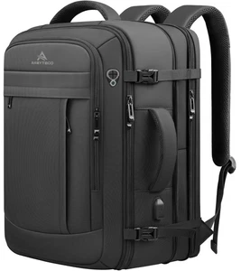 60L Extra Großer Reise Laptop Rucksack, 3XL Erweiterbar Handgepäck Rucksack für M... - Bild 1 von 8