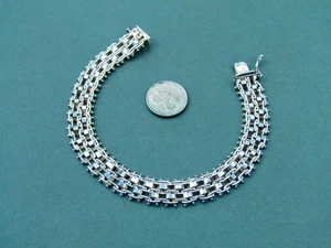Bracelet Sterling Silver 925  Made in 2003  (G4JV) - Picture 1 of 5
