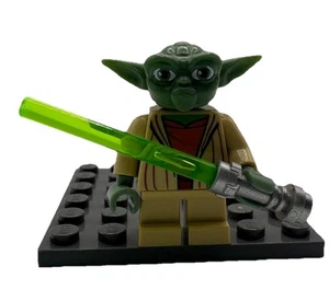 LEGO Star Wars Yoda Minifigure sw0685 - Clone Wars Capelli Bianchi - Set 75017 - Foto 1 di 1